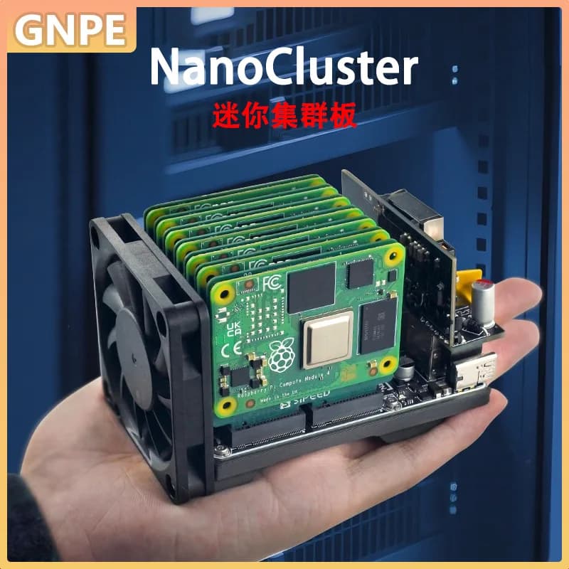Scheda mini-cluster Sipeed NanoCluster, data center, computer cluster, Raspberry Pi CM45, ecc.