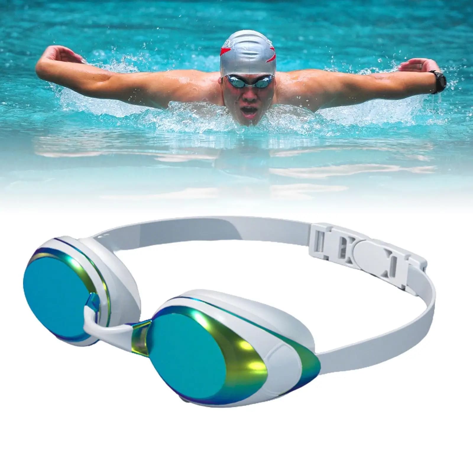 Women's Swimwear Men's Pool Occhialini For Kids Waterproof Sealing