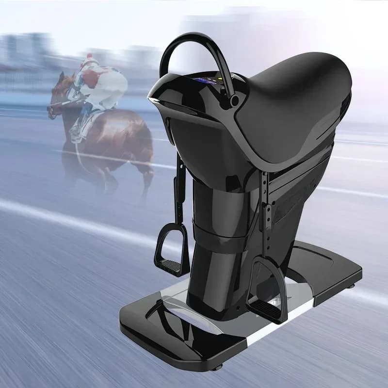 Equestrian fitness machine, shaping and training machine for weight loss, home indoor electric horse riding machine