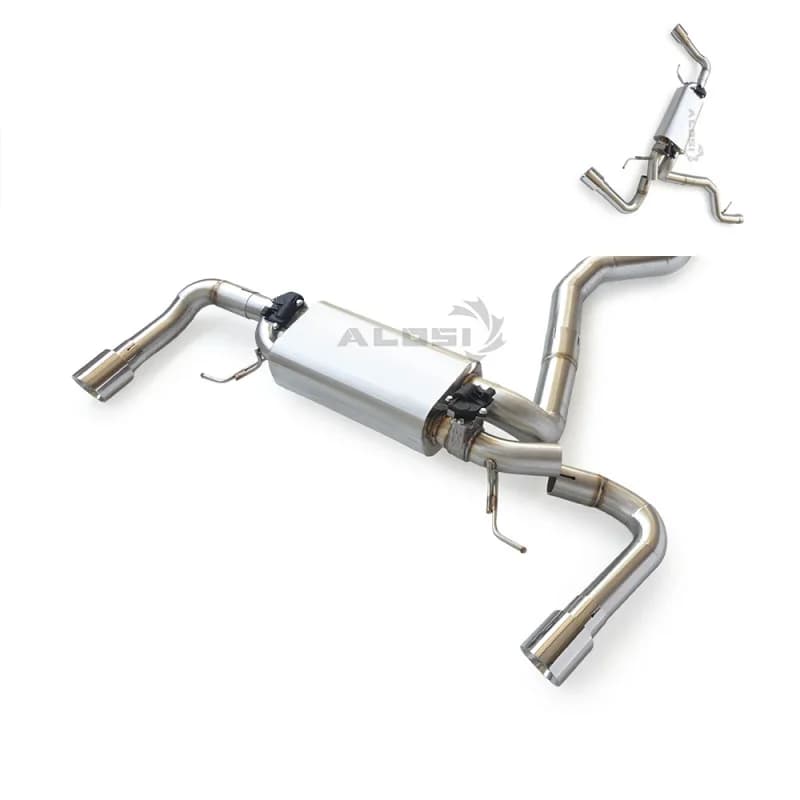 Sonicdiy High Performance Valved Catback Exhaust For BMW 430i G26 B48 2.0T 2020-2024 SS304 Drone-Free Sporty Sound