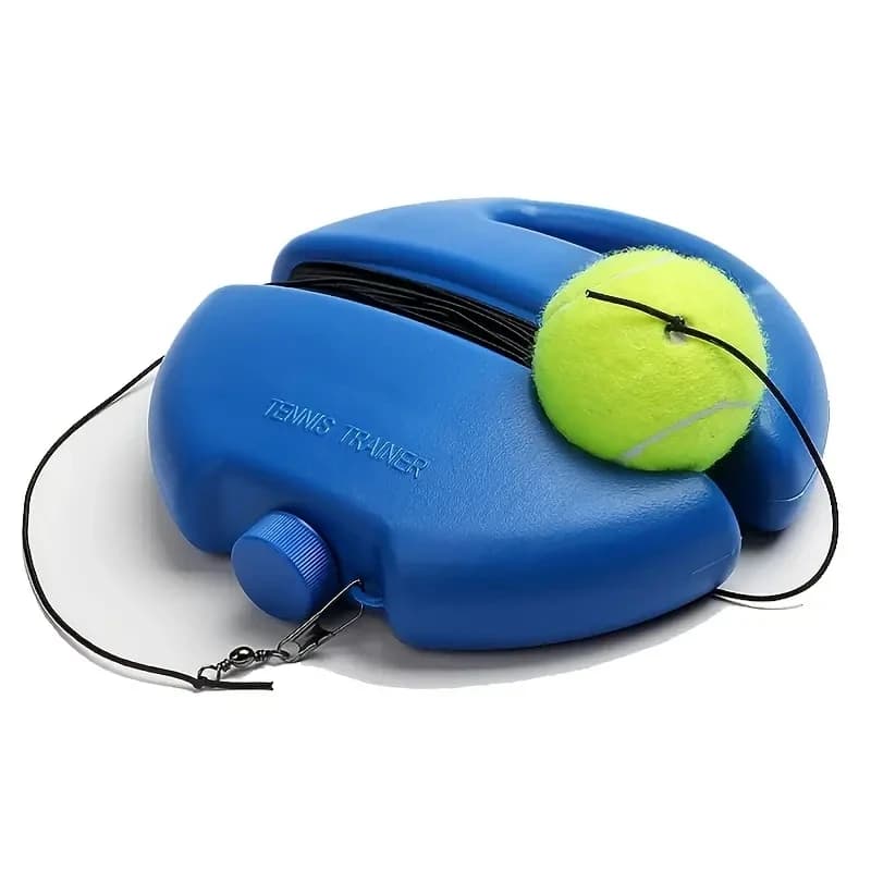 Base per ausili per l'allenamento del Tennis per impieghi gravosi con palla in corda elastica pratica dispositivo di Sparring per allenatore di Tennis a rimbalzo per impieghi gravosi