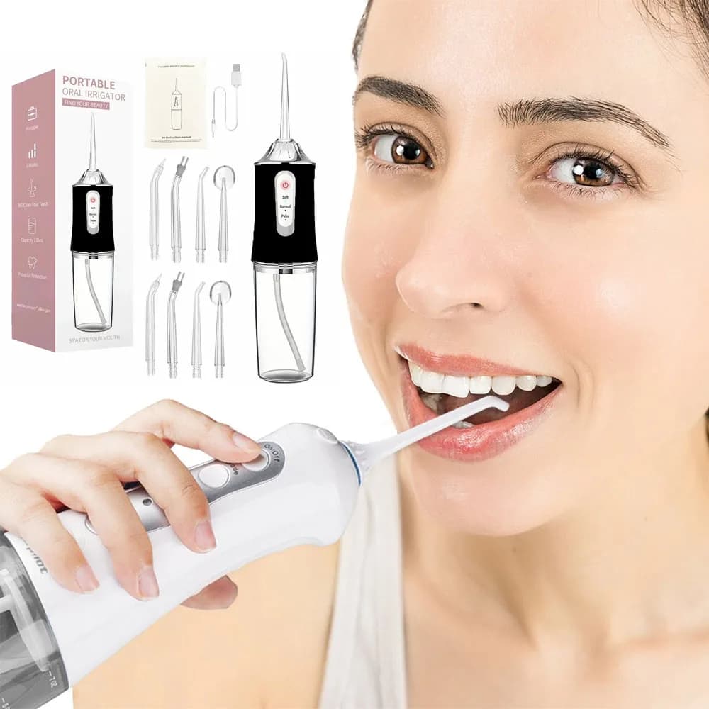 Irrigatore dentale Acqua Flosser Ugelli senza Bpa Sostituzione Ortodontico Gurunanda Bambini Power Dente Irrigatore orale Denti Filo interdentale