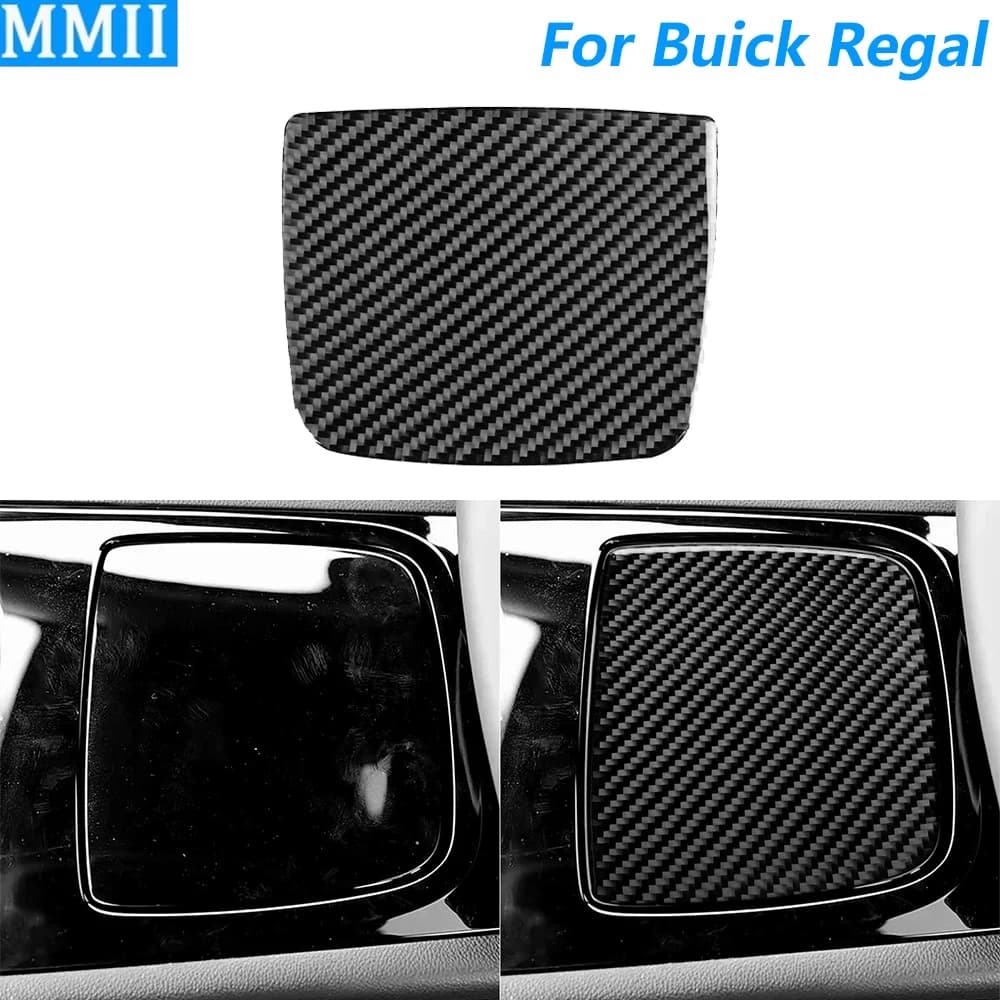 For Buick Regal 2017-2020 In Carbon Fiber Central Control Gear Box Storage Box Trim Cover Panel Car Accessories Interior Wall decal
