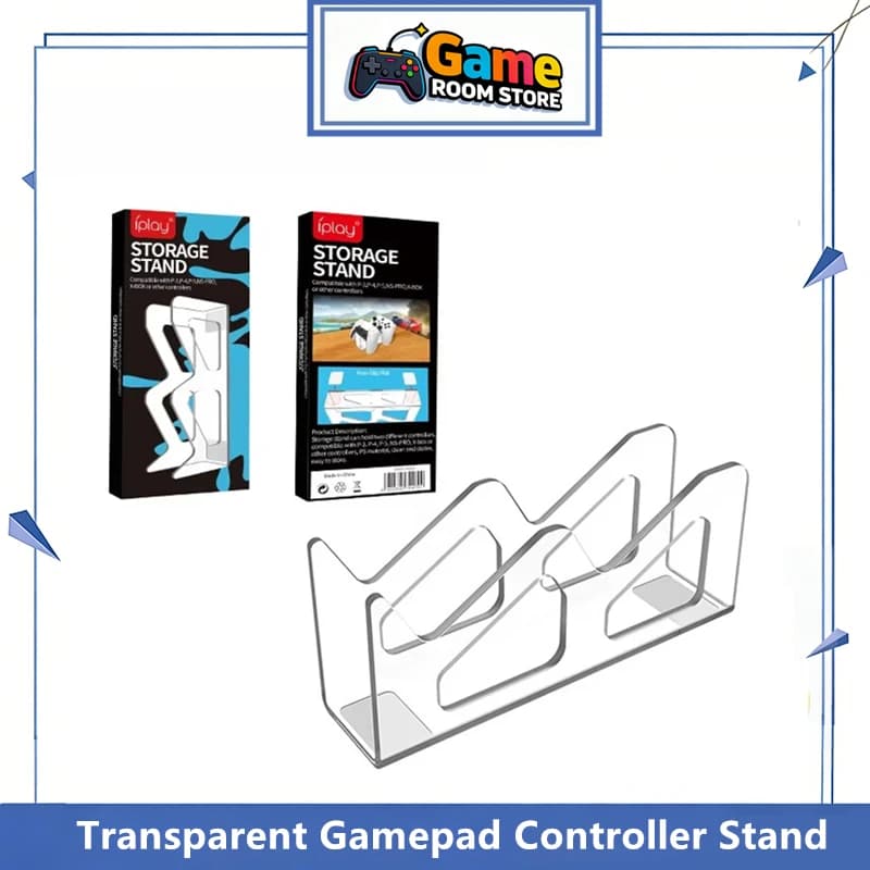 Supporto per Controller per Gamepad trasparente espositore da tavolo accessori per giochi per Nintendo Switch PS3 PS4 PS5 Gamepad XBOX