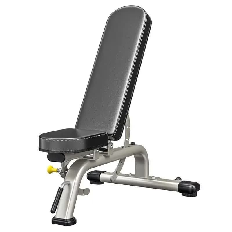 Modern fitness bench for elliptical tube for home bench with multifunctional handlebars Comfortable back extension Foldable design