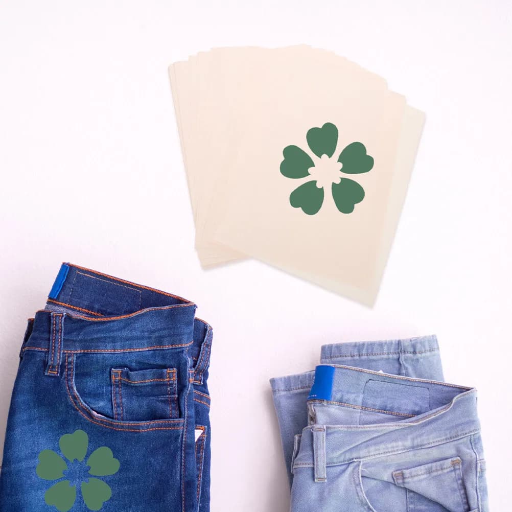 100 Fogli di Carta per Sublimazione per Abbigliamento e Oggetti Decorativi, Asciugatura Rapida, Resistente allo Sbiadimento, Forte Adesione, Trasferimento a Caldo