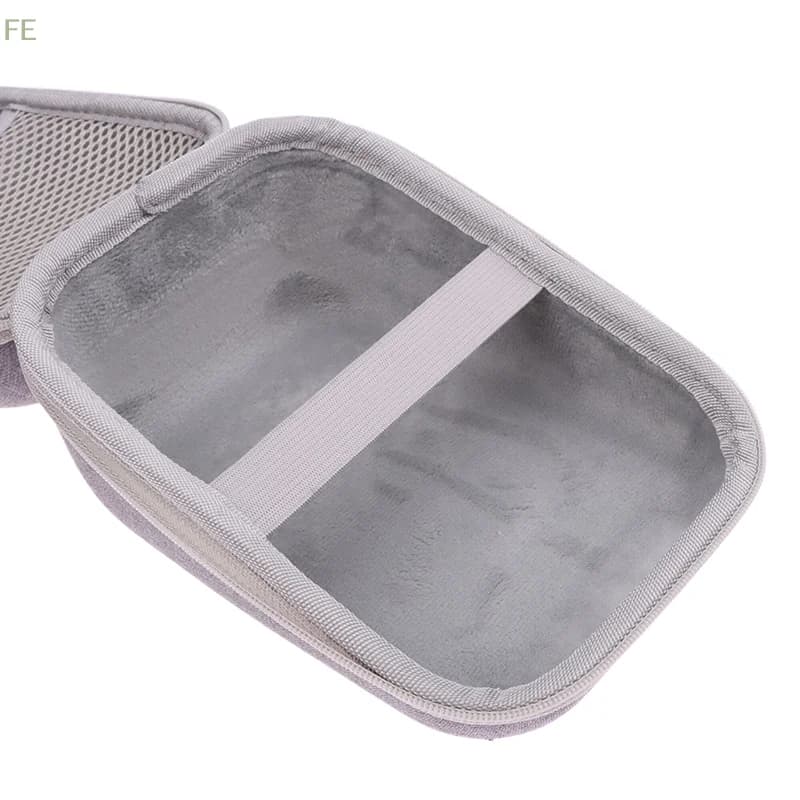 [FE] Custodia rigida in EVA per misuratore di pressione sanguigna da braccio, custodia protettiva rigida portatile da viaggio per il trasporto e la conservazione
