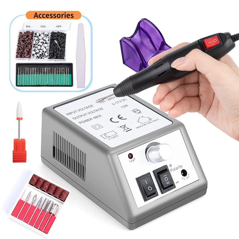 New Models Electric Nail Files Nail Drill Pen Machine Professional Nail Polish Equipment Manicure and pedicure kit