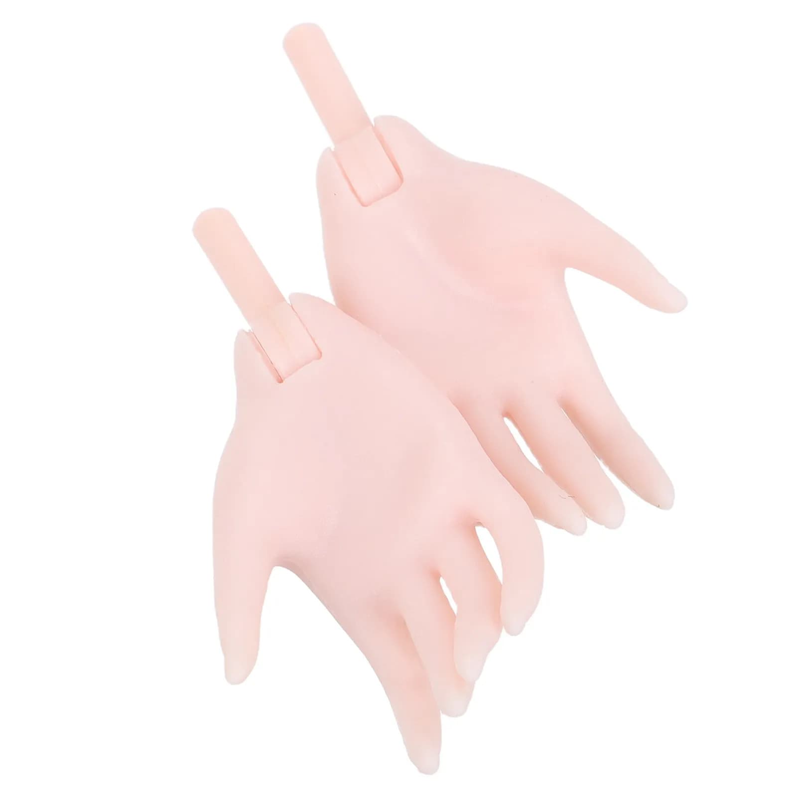 1 Paio di Mini Mani Realistiche, Parti di Ricambio per Accessori Fai-da-Te, Mani Piccole per Scherzi da Donna