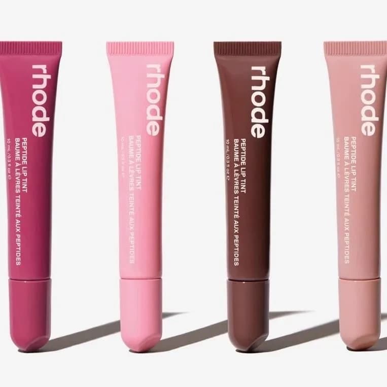 Rhodeskin Limited Edition Lip Gloss Ribbon Espresso Toast Caramelized Banana Moisturizer Lipstick Pocket Blush Cream Stick