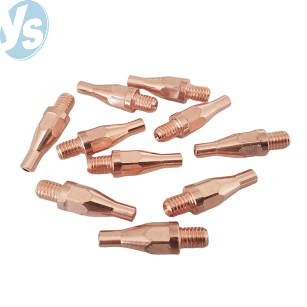 Punta di contatto in rame per pistola a spruzzo ad arco 1.2/1.6/2.0mm, ugello conduttivo per spruzzatura ad arco per filo di zinco e alluminio