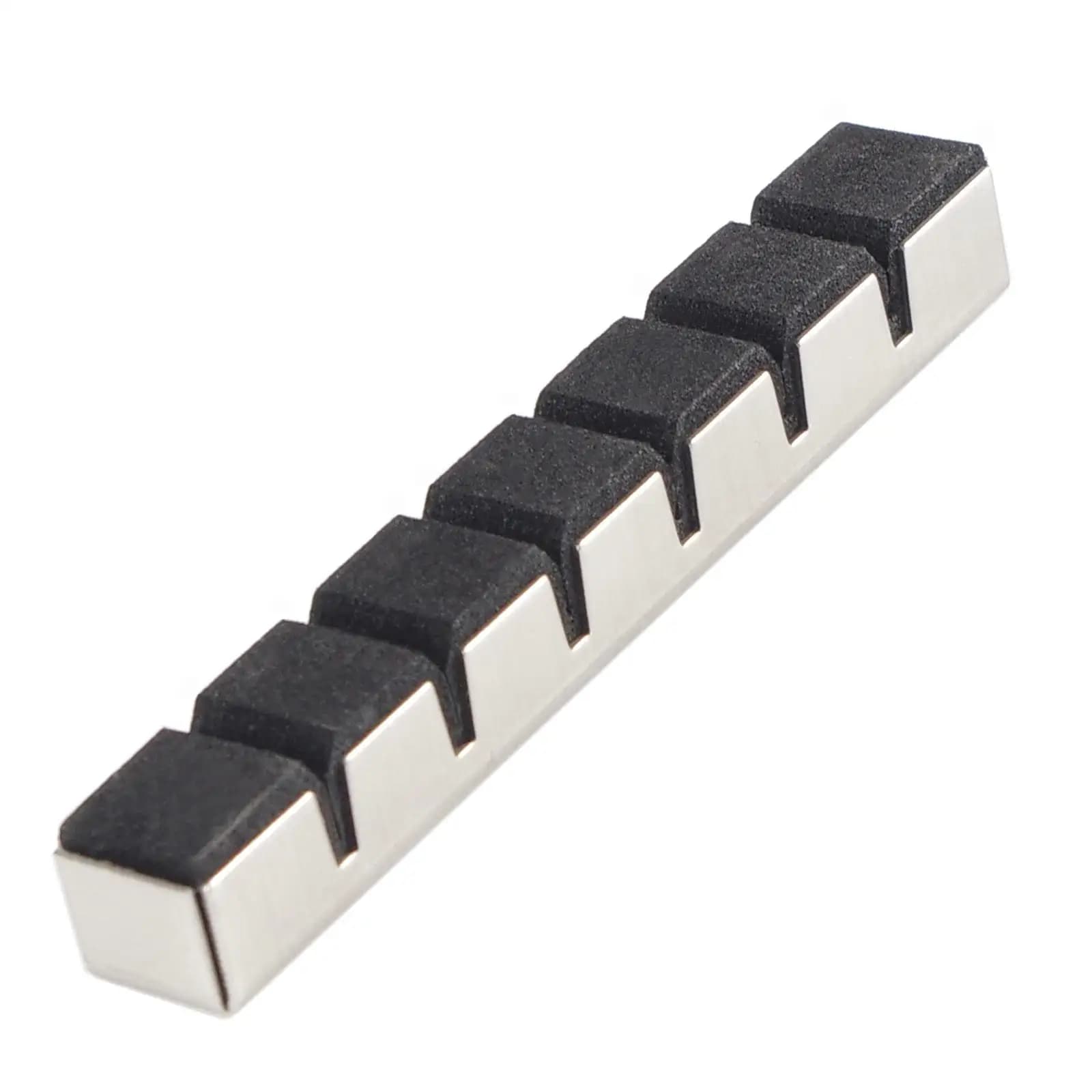 Smorzatori in schiuma con 6 plettri per chitarra, in EVA con interno in acciaio inossidabile