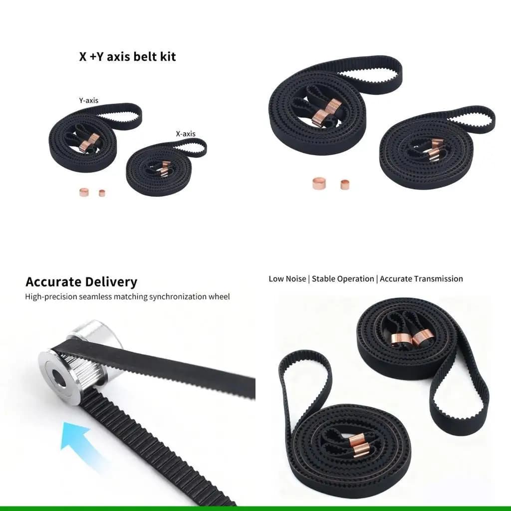 Sostituzione cinghia trasmissione aperta U55C per stampante 3D Albero XY Cinghia sincrona larghezza 6mm/10mm