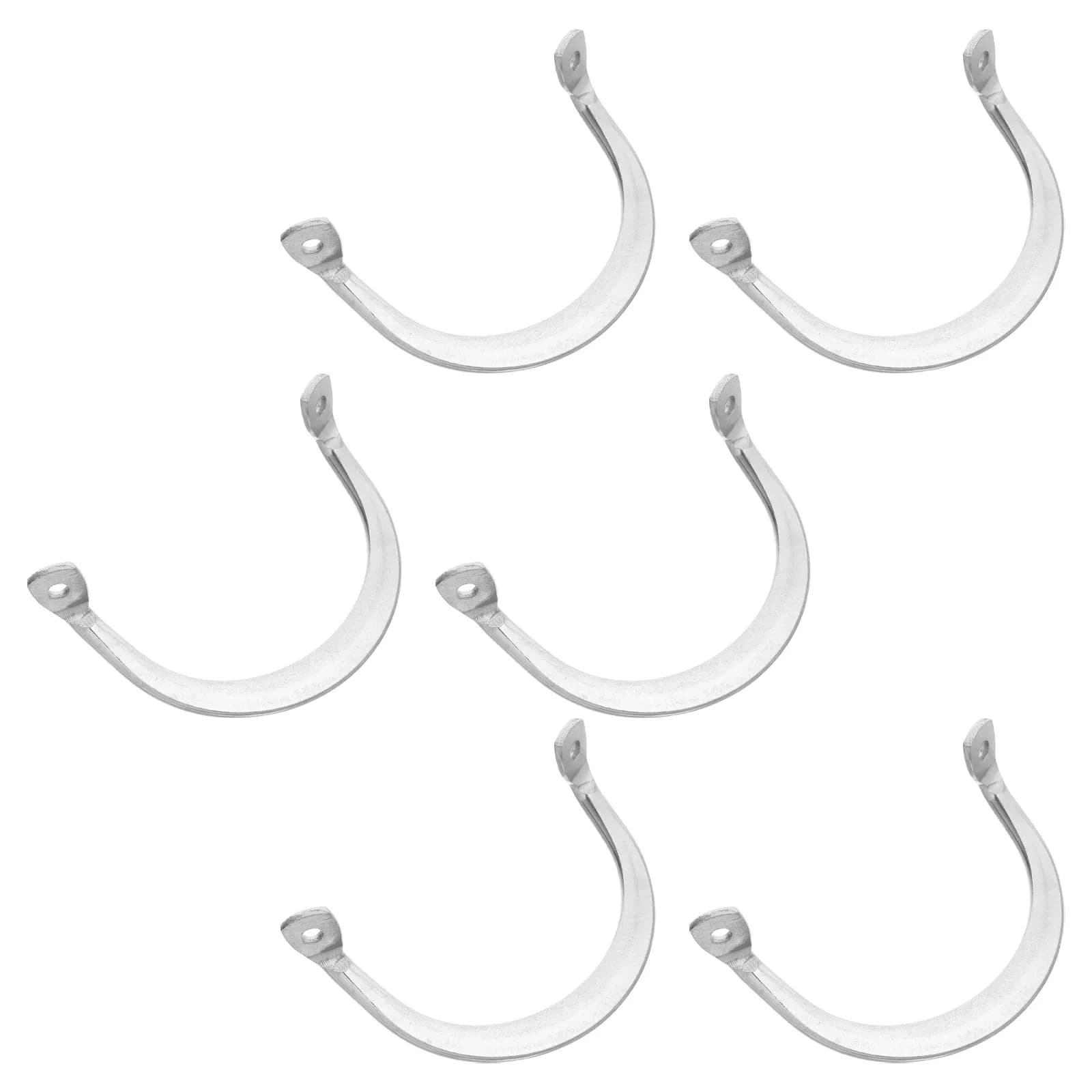 6Pcs Stainless Steel Pan Side Handles Pot Ear Replacement Universal Fit for Cookware Sauce Pots Steamers Frying Pans Non Slip