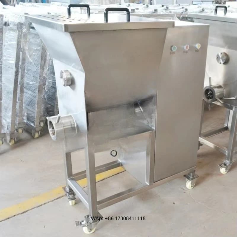 High Efficiency Commercial Industrial Machine for Sacking Sausage, Sawing Meat, Kneading Meat, Ravioli and Wonton