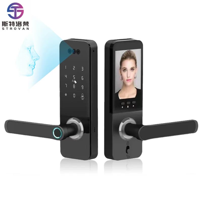 App Wifi Sblocco remoto Smart Lock Serratura digitale Scheda di impronte digitali Serratura elettrica