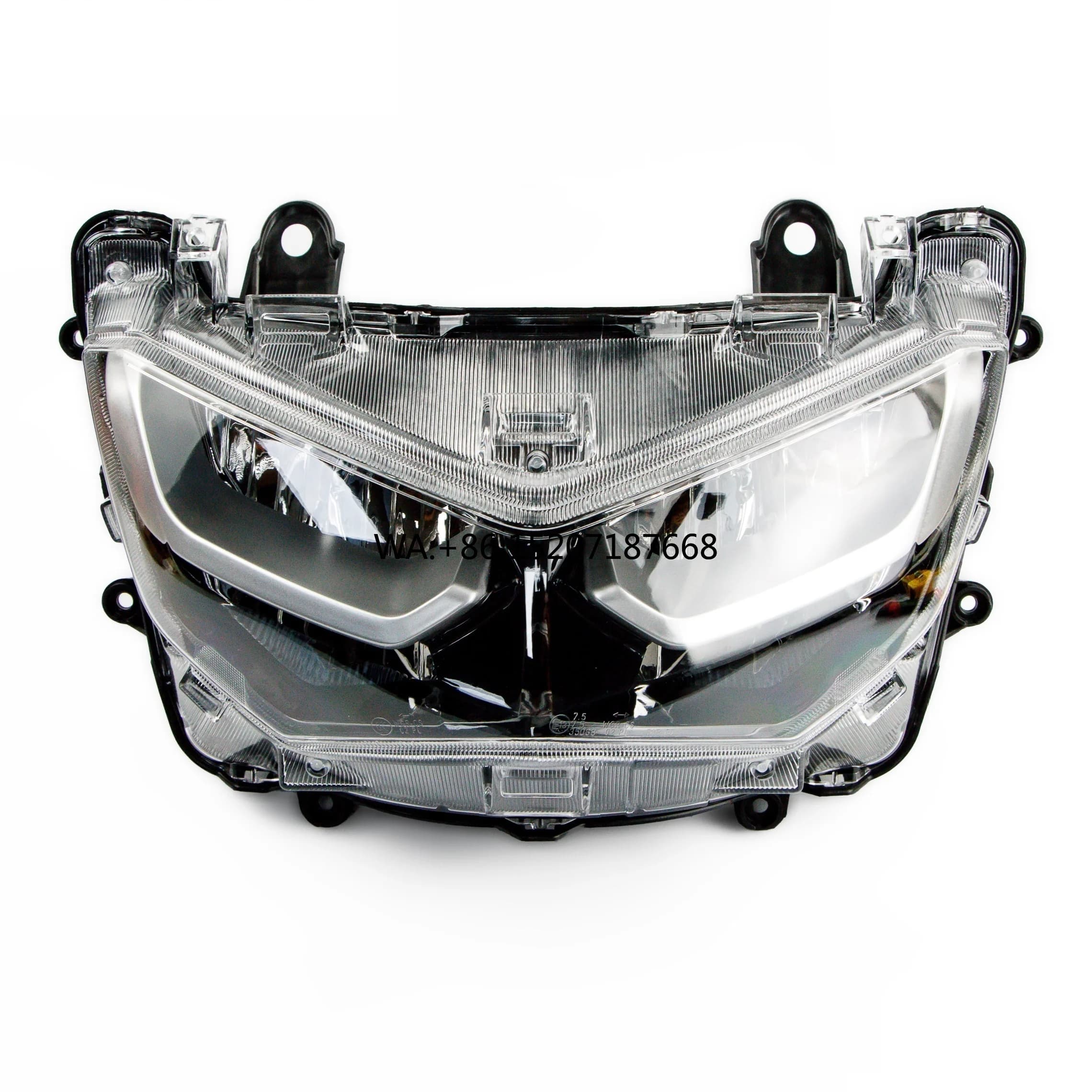 -LAM Misura per Yamaha NMAX125 NMAX155 N-MAX155 NMAX 125 155 Moto Faro Montaggio Faro Testa Luce 2020-2021