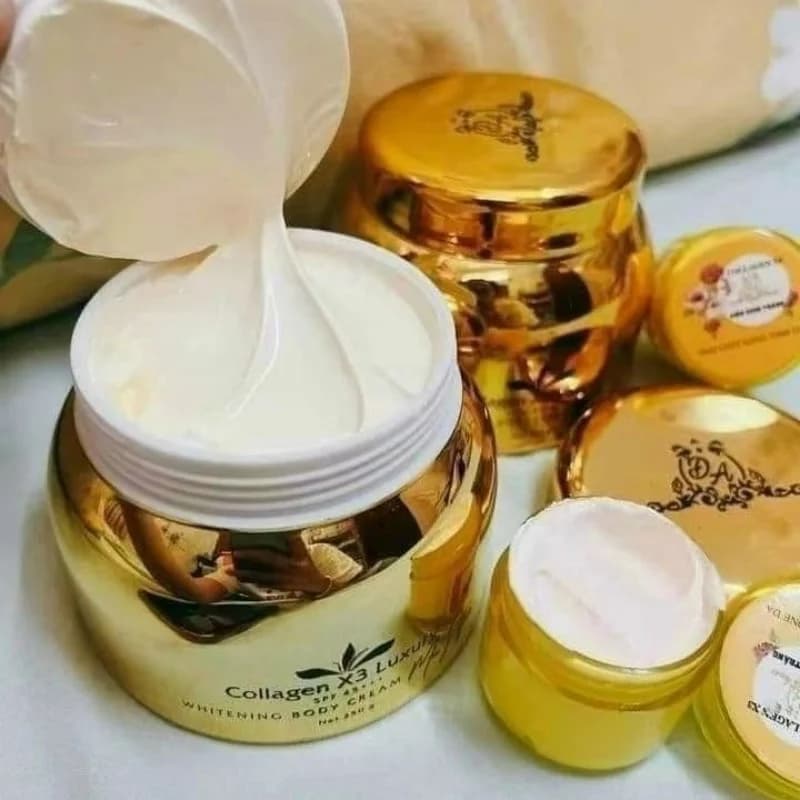 Luxury body milks with collagen infusion - Platinum brightening complex with D&A Innovation technology