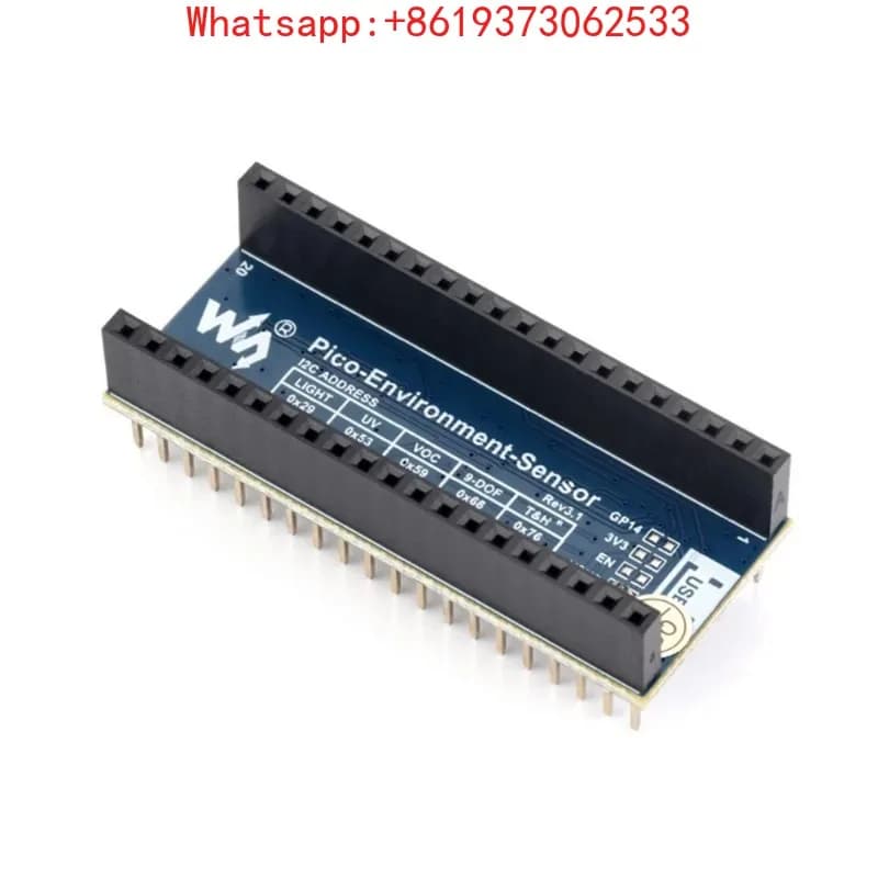 Environmental Sensor Module for Raspberry Pi Pico I2C Bus