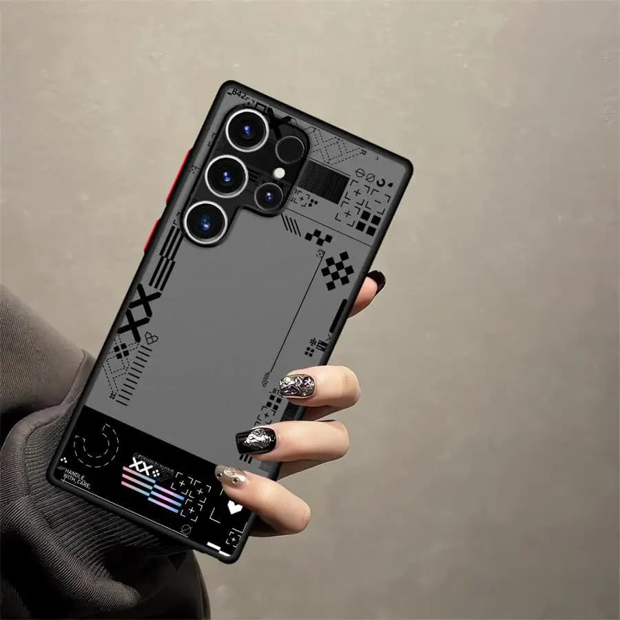 Cover per Telefono con Design Classico del Gioco Go per Samsung Galaxy S24 Plus S21 S23 FE S26 S20 S22 S25 Ultra Note 20 Ultra 10
