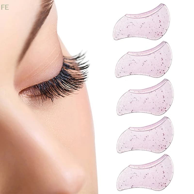 1 Paio di Pad per Permanente Ciglia Inferiori, Scudi per Sollevamento Ciglia, Strumento per Lifting Ciglia 3D in Silicone, Applicatore per Ciglia
