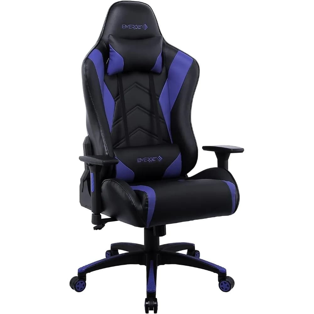 Sedia da Gaming, Ergonomica, Altezza Regolabile, Girevole, Sedia da Gaming