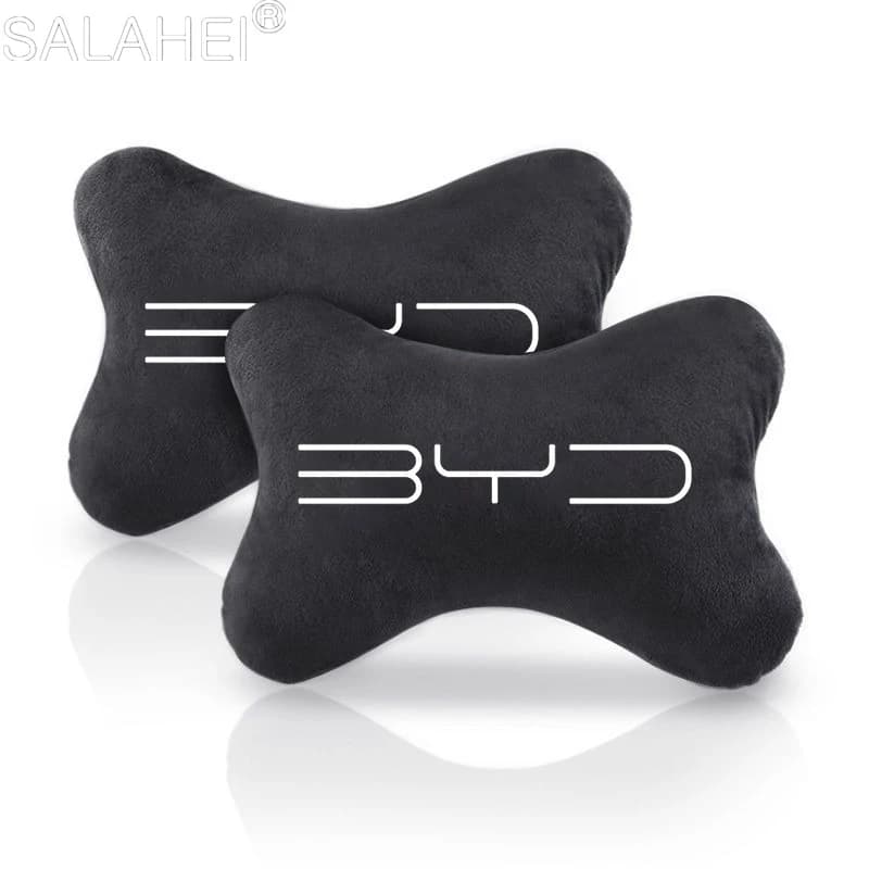 For BYD Atto Plus Han Tang EV F3 E6 Dmi Song F0 Qin Pro G3 Synthetic fiber Car Cervical Spine Small Pillow Shoulder Accessories