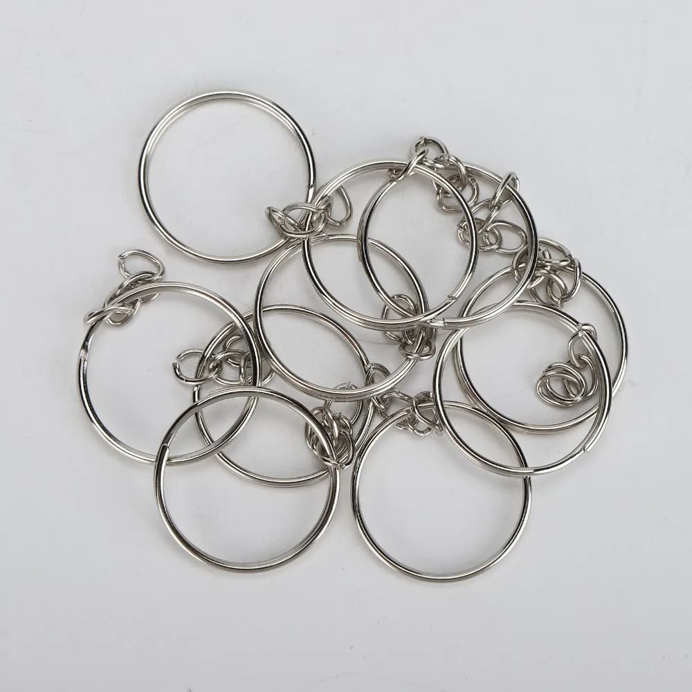 20pcs Plastic Heat Shrink Sheets Easy to Cut Transparent White Shrink Plastic Sheet Kit 2.5CM Key ring 20×14.5CM