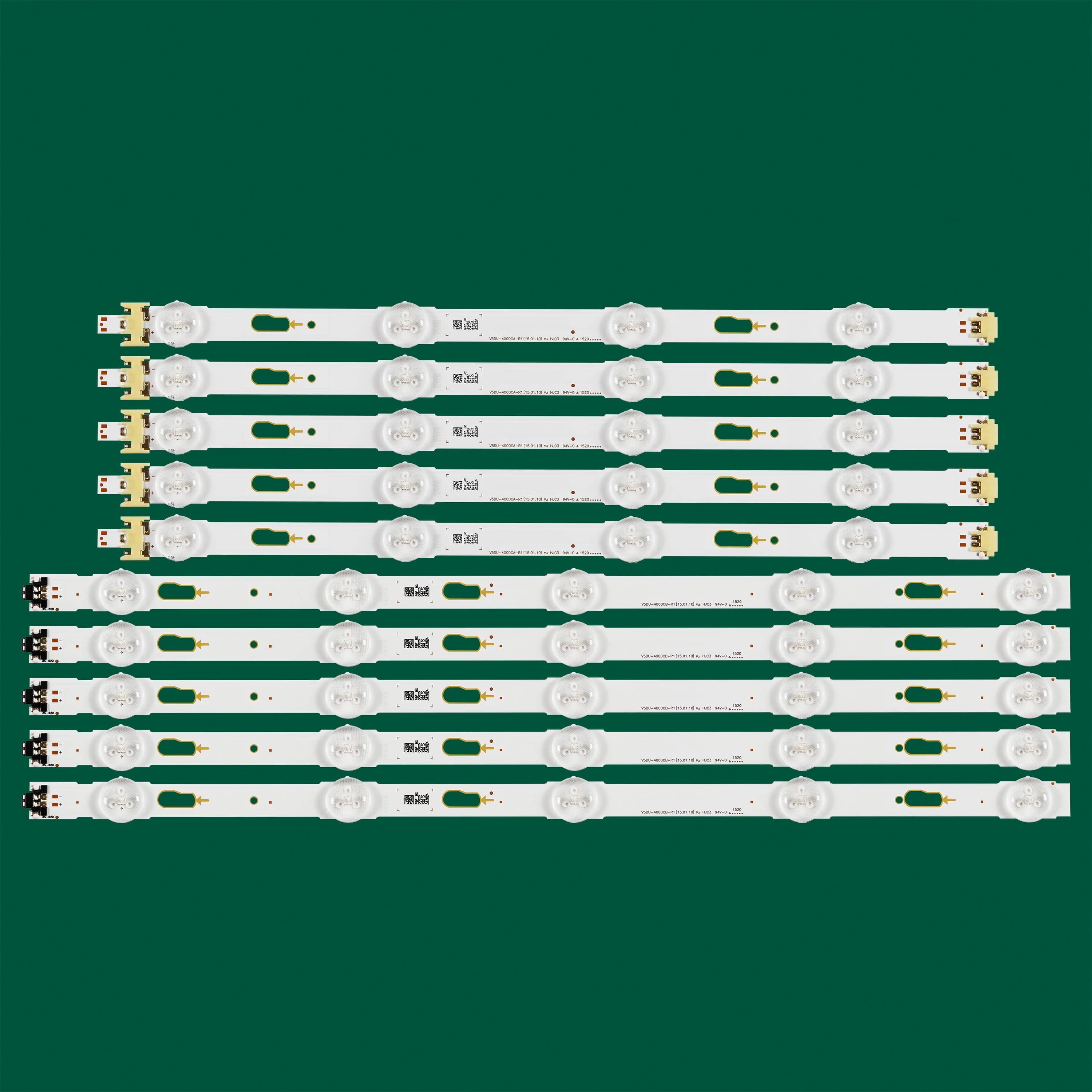 Striscia LED per UE40JU6000K UE40JU6400K UE40JU6430U UE40JU6450U UE40MU6195U UE40MU6199U CY-WJ040HGLV3H MU6100-40INCH-R-4EA