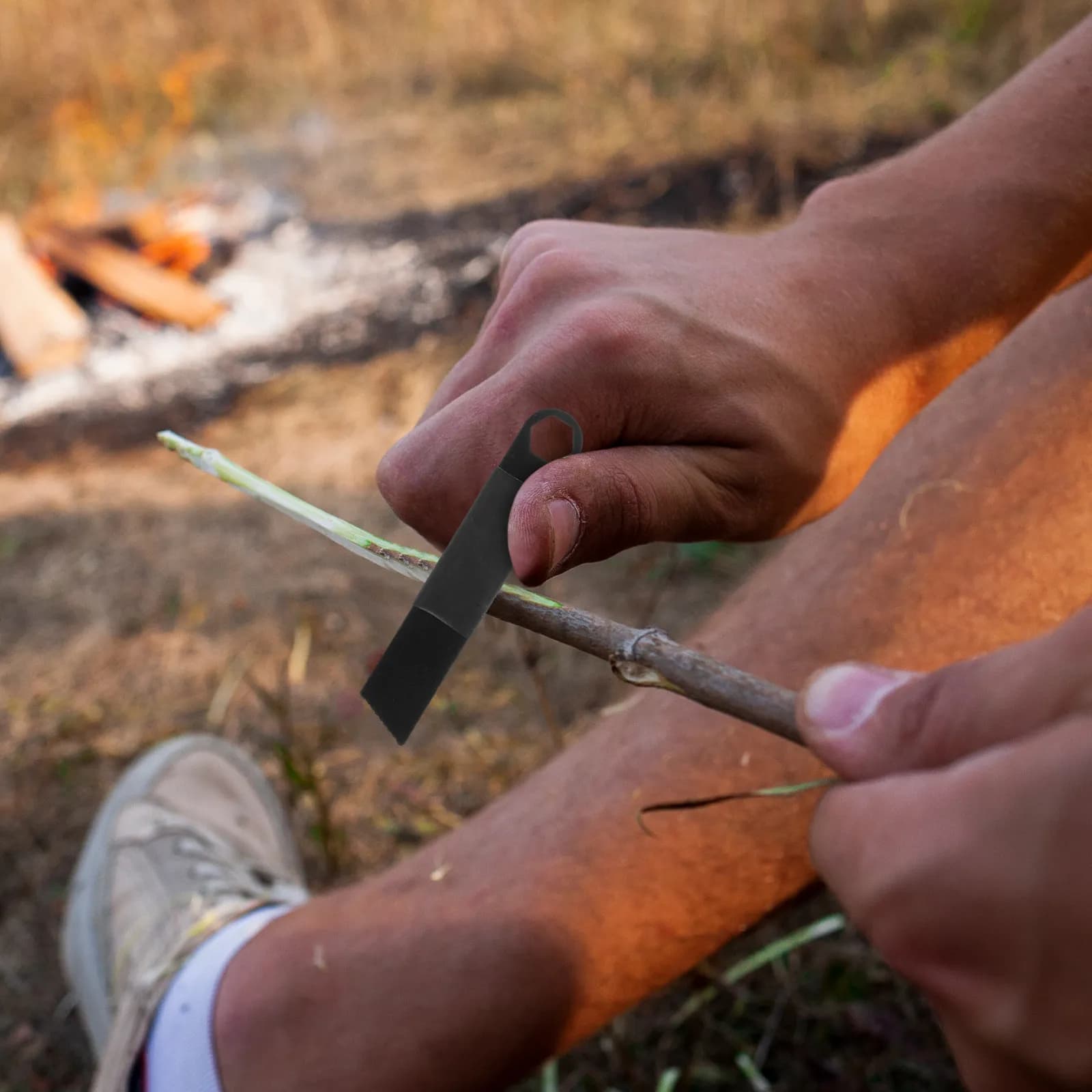 Set di 10 Accendifuoco Portatili per Esterni, Strumento di Emergenza per Avviare il Fuoco, Accessori per Campeggio ed Escursionismo