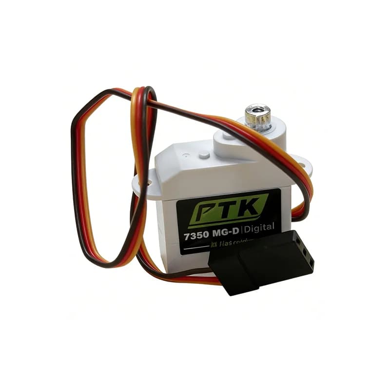 Servo RC PTK 7350 MG-D 5.5g - Ingranaggi in Metallo, Coppia 1.5kg/cm, 0.08s/60 ° Motore senza nucleo per modellismo RC