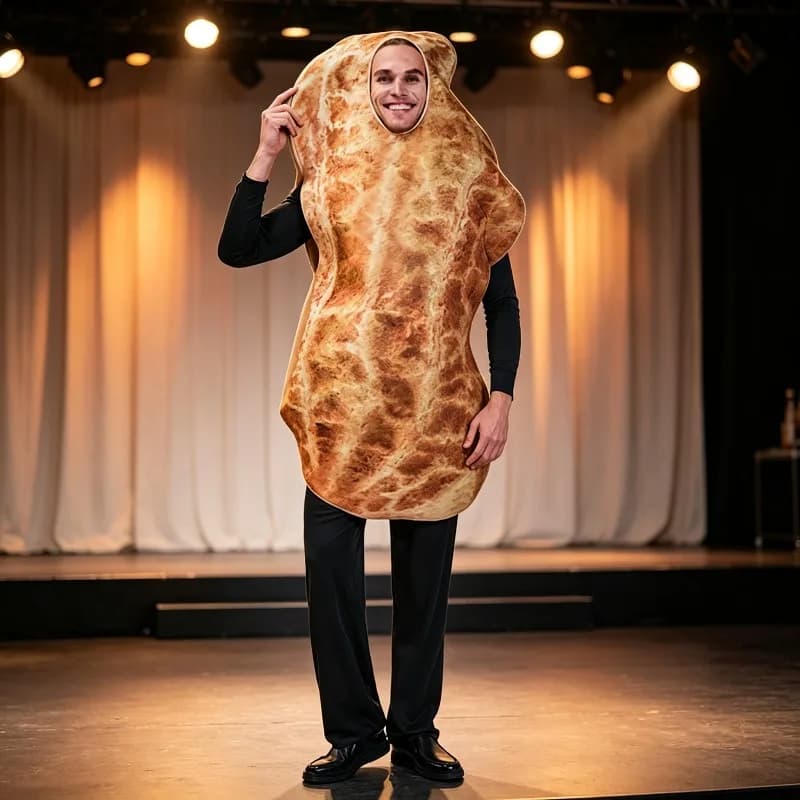 Carnival Creative Stage Show Costumes Family Party Game Props Men Dress Up Costumes Halloween Funny Peanut Cosplay Costumes