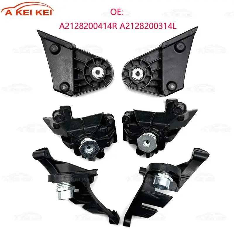 For Mercedes-Benz Class W212 2009-2013 Car headlight repair kit Staffa 1 pairs A 2128200414 / A 2128200314 Screw for lighthouse