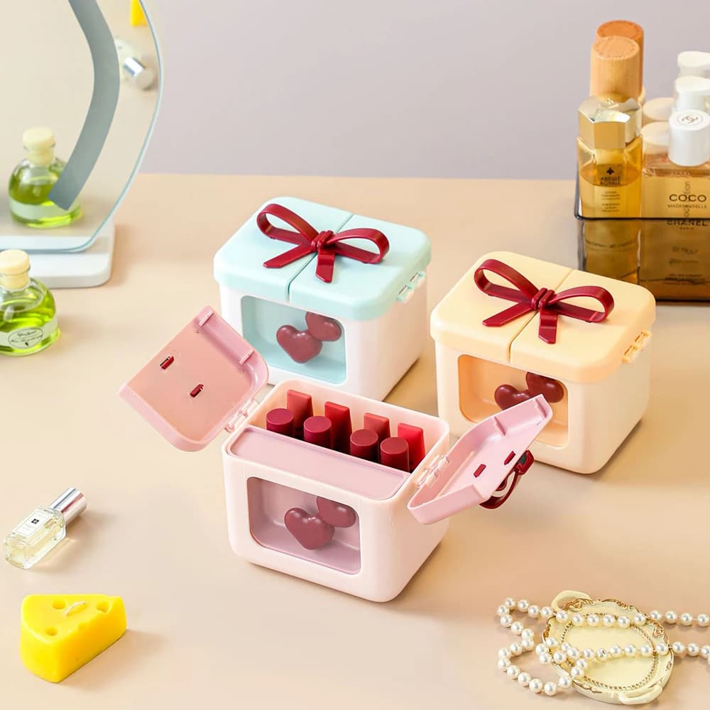 Desk lipstick box, lipstick holder, lip gloss holder, Duoge essential oil box, cosmetic box
