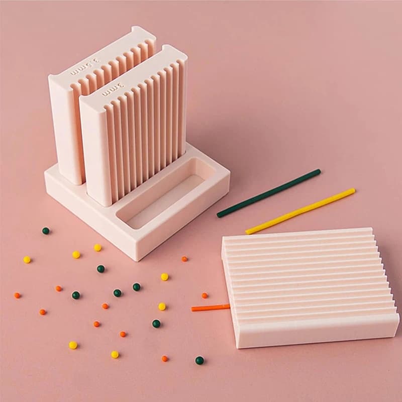 DT19 Clay Bead Maker Tool 3D Printed Clay Ball Roller Multifunctional for Handmade Jewelry Crafts DIY Polymer Clay Supplies