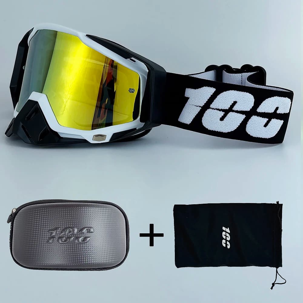 Occhiali da sci per sport all'aria aperta Protezione UV400 Maschera da sci Maschio Femmina Anti-Fog Occhiali da neve per il viso grande Occhiali da sci per snowboard