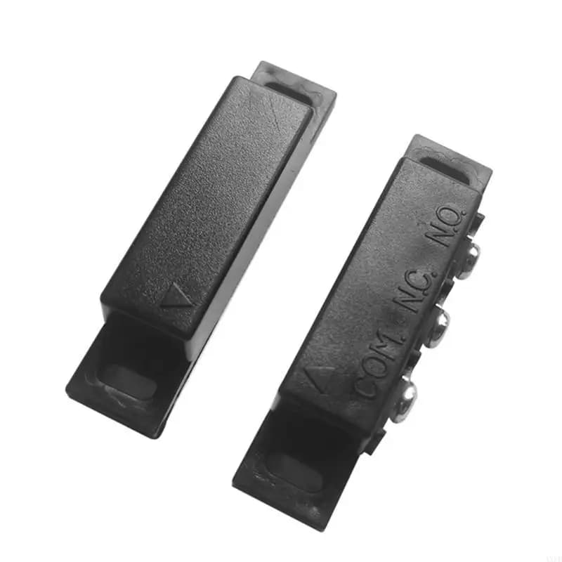 4xfd Pratico Sensore della porta ABS della porta per esterni adatto per allarmi finestre e porte