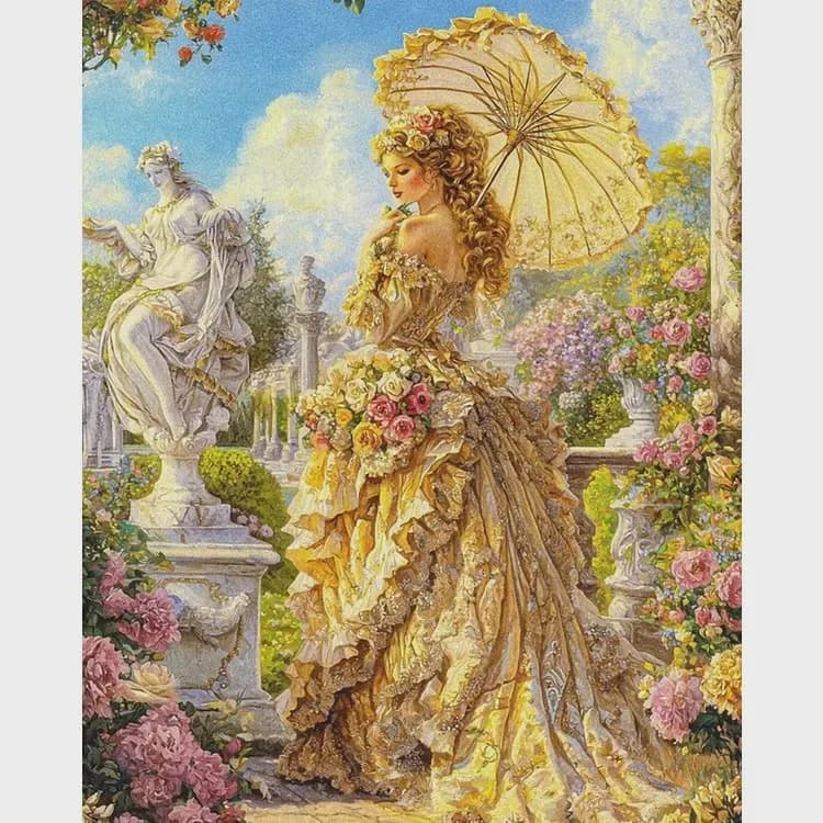 Diamond Painting Elegant And Noble Woman Diamond Mosaic Handmade Art Exquisite Creative Gift Home Decoration