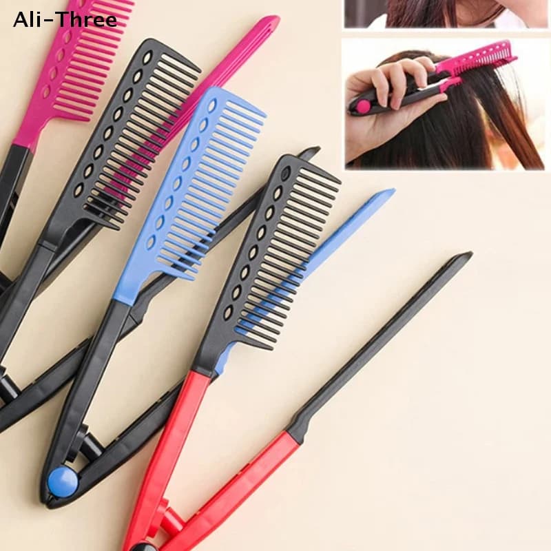 V-Leaving Brush for Hair, Fai-da-Te Hairstyle Tool, Natural Styling Combs and Wrinkling for Men and Women