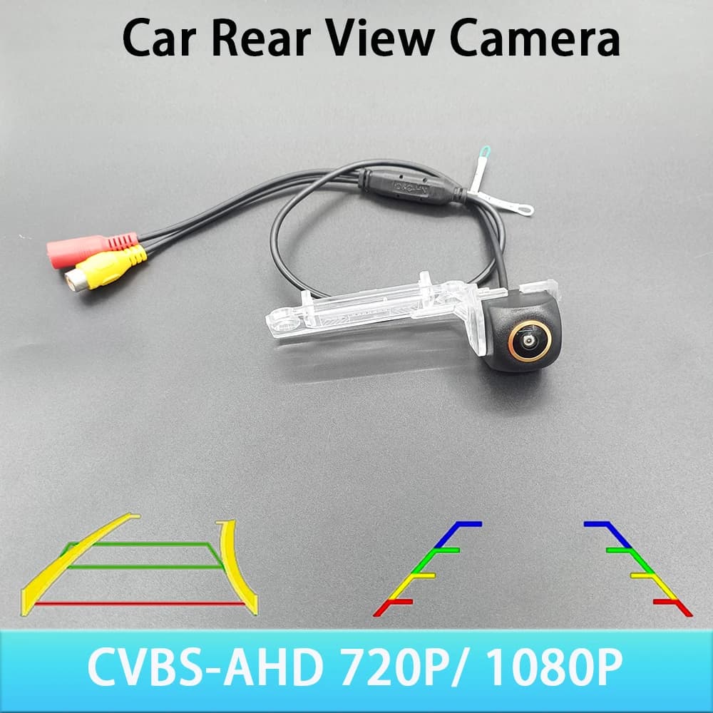 Telecamera posteriore per auto AHD 1080P 720P CVBS per Skoda Superb VW Magotan Polo Bora Golf Jetta Passat CC Touran Caddy Multivan T5