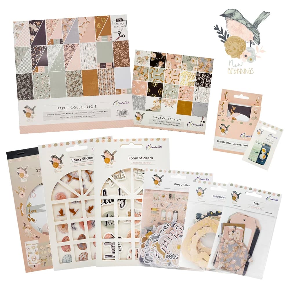 Creative Path Exclusive Design Value Pack Scrapbooking Kit Paper Crafts Set Limited Edition Card Making Journal Decoration