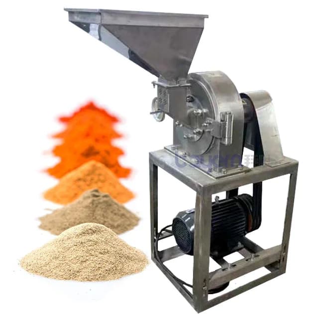 Industrial Mill Dry Beetroot Ginger Onion Garlic Orange Lemon Banana Dried Vegetables Fruit Powder Grinder Grinding Machine