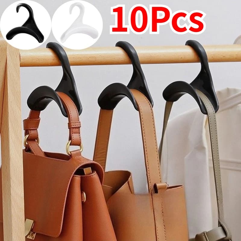 10 hooks for bags, handbags, bag hooks, organizer, hanger hooks for home bags
