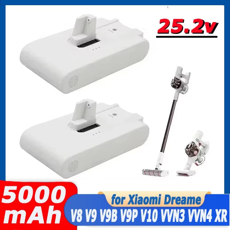 High-quality Lithium Battery for Dreame V8 V10 V9P XR VVN3 VVN4 Handheld Cordless Vacuum Cleaner Parts Replacement Battery