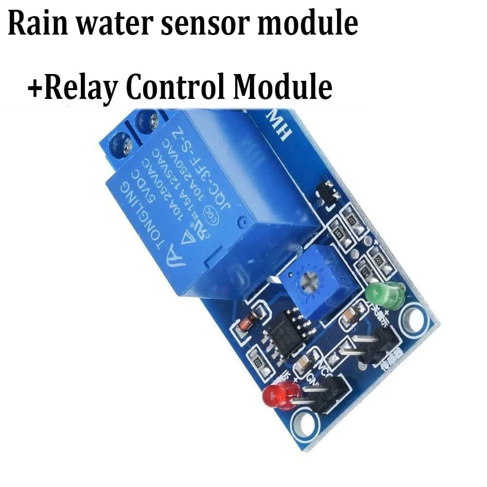 Module controller rain drops 12V leaf moisture for Raspberry Pi 250V Water detection tool Comodo