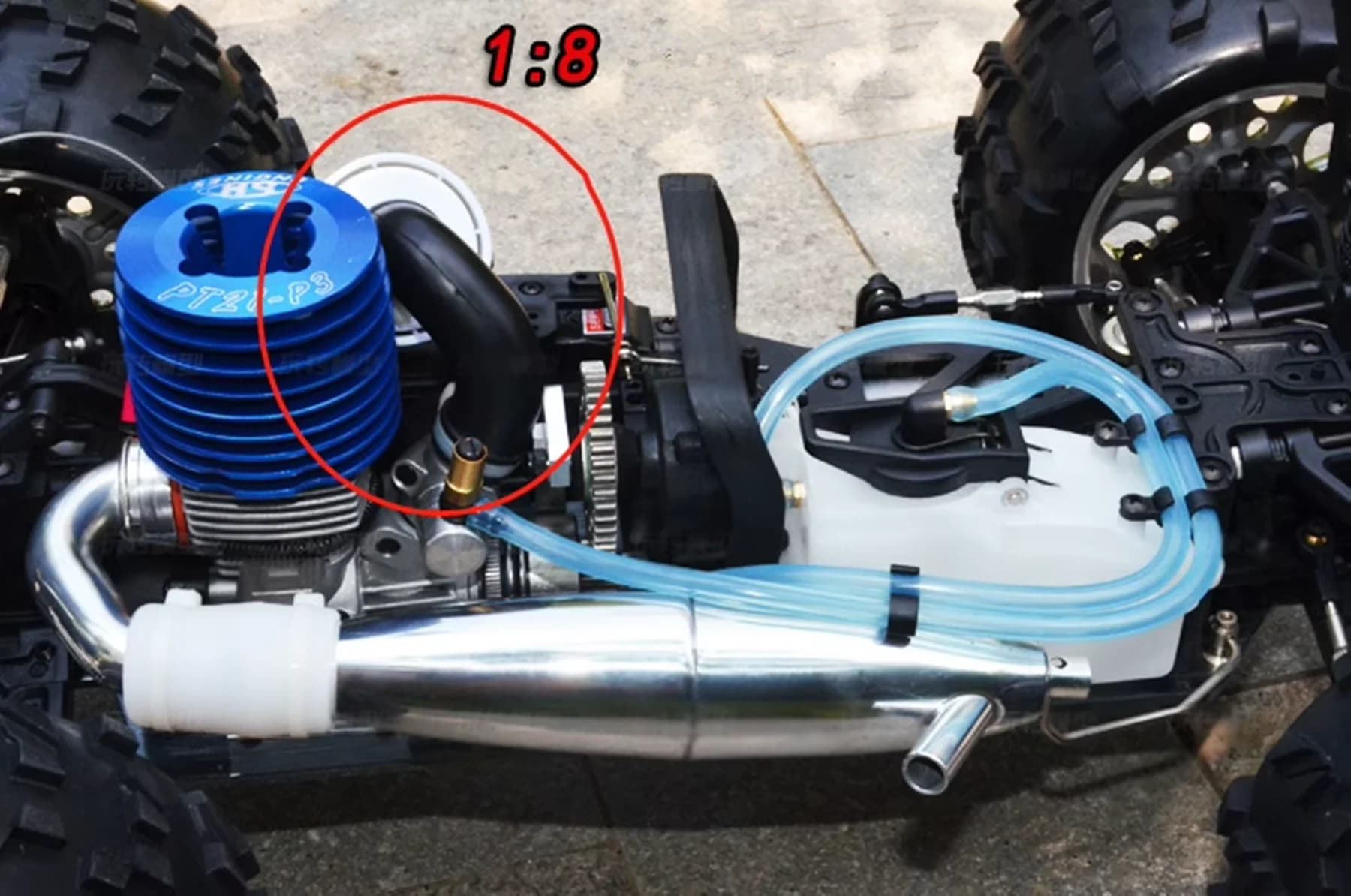 Detergente per filtro dell'aria in plastica ed spugna per elementi adatti al motore SH.28 per auto RC 1:8 Redcat Arrma HSP Himoto Losi 8IGHT HPI Kyosho parti