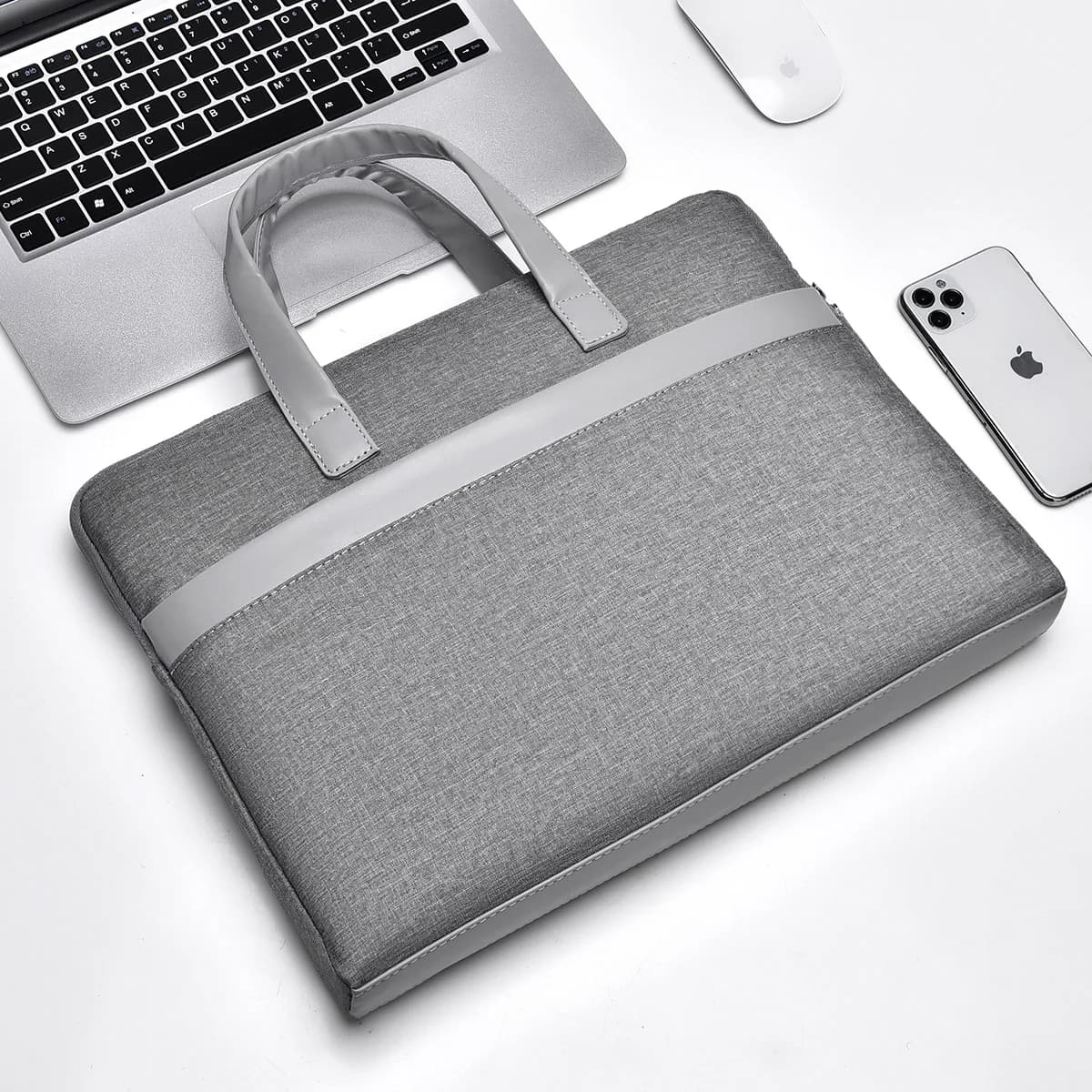 Fashion Laptop Tote Bag - Simple Design, Business Briefcase - Perfect for School, Travel, Office and Daily Commute