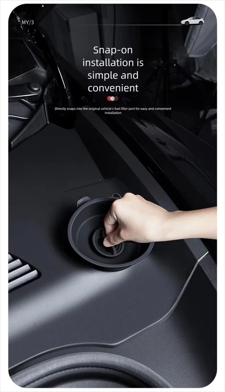 For Tesla Model 3/Y Hood Wiper Water Protection Funnel Windshield Washer Fluid Filler Tool