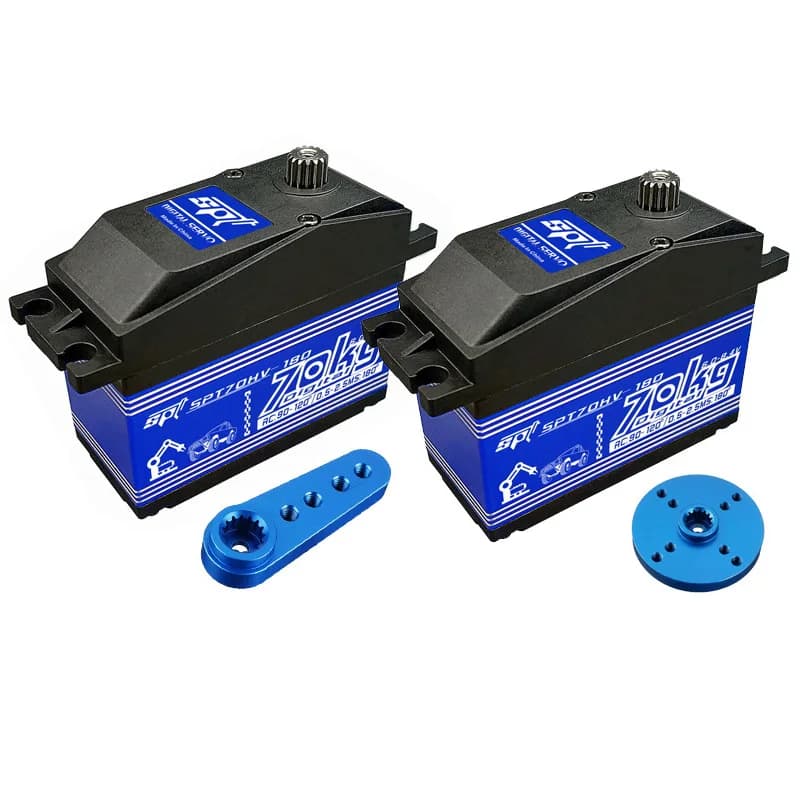 SPT70HV 70KG High Speed Large Torque Digital Servo Motor 180 270 Degree Metal Gear Steering Actuator For Baja RC Car Robot Arm