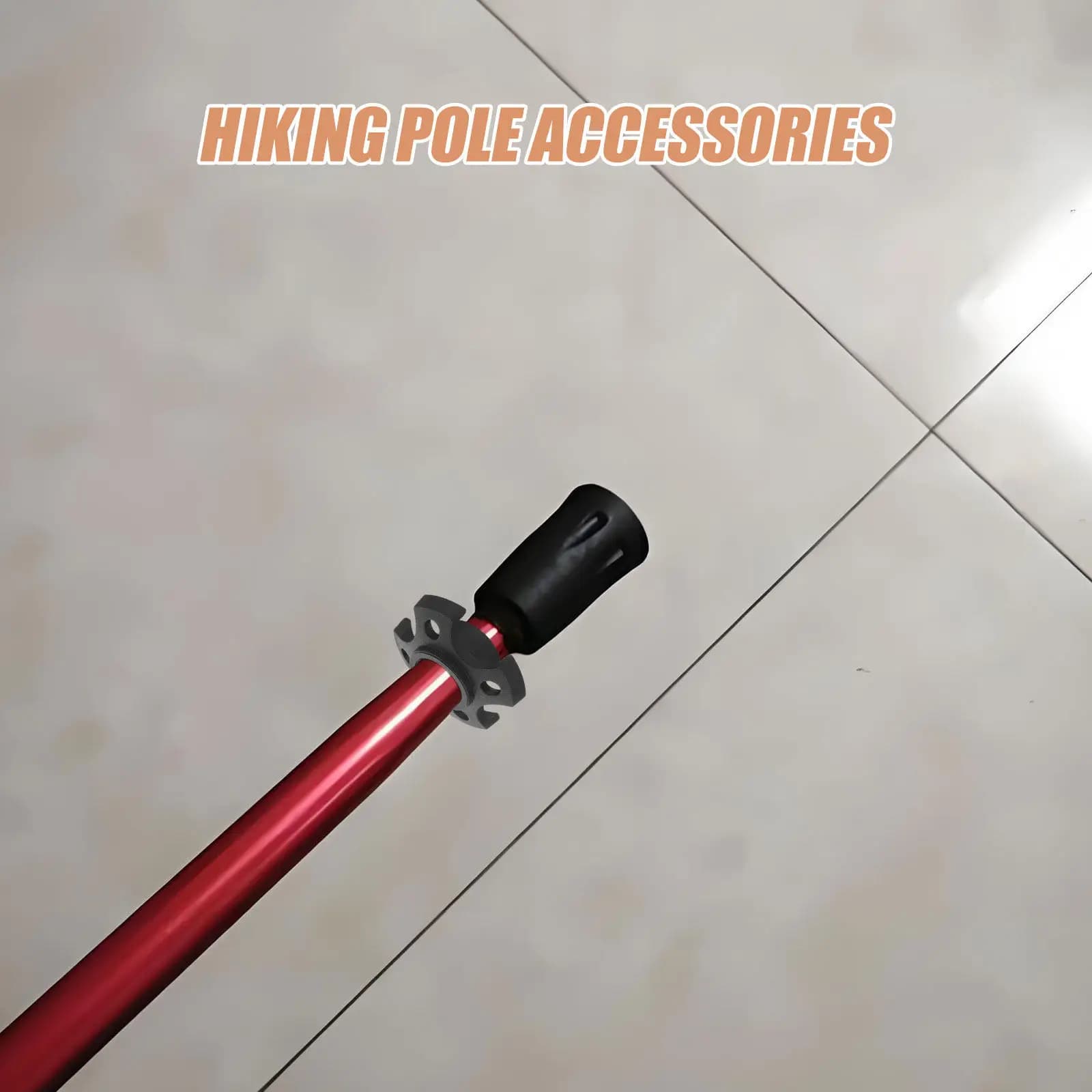 10Pcs Trekking Pole Mud Basket Accessories Hiking Pole Snow Basket Replacement Tips Stable Lightweight Mountaineering Walking